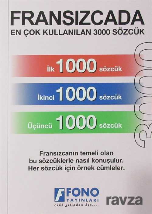 Fransızcada En Çok Kullanılan 3000 Sözcük Kitabı - Fono Yayınları