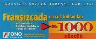 Fransızcada İlk 1000 Sözcük Kartları - Fono Yayınları
