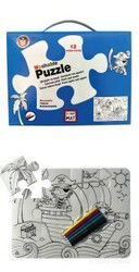 Funny Mat Washable Puzzle - Korsan Adası - Akademi Çocuk Yayınları