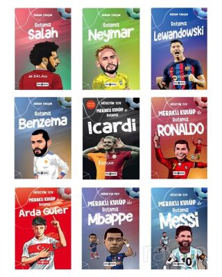 Futbolun Yıldızları Seti (9 Kitap) - 1