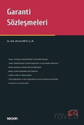 Garanti Sözleşmeleri - Seçkin Yayıncılık