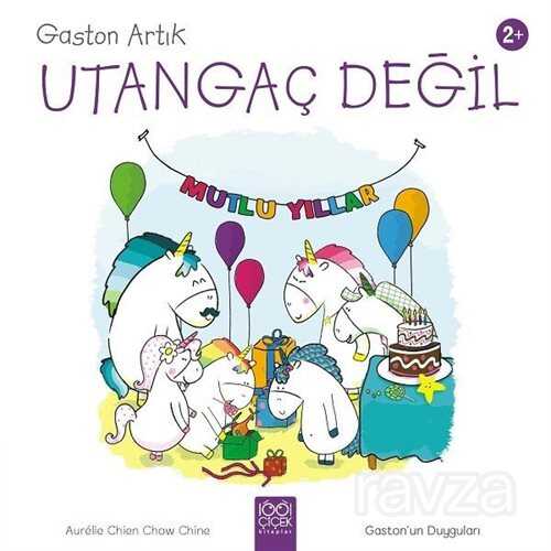 Gaston Artık Utangaç Değil - 1001 Çiçek Kitaplar