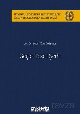 Geçici Tescil Şerhi - 1