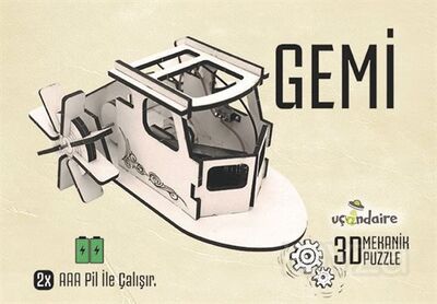Gemi / Mekanik Serisi - Uçandaire Oyuncak