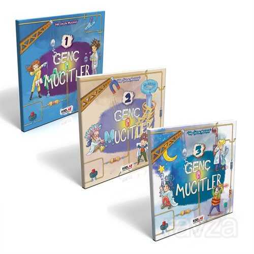 Genç Mucitler Seti 1 (3 Kitap) - Kodlab Yayın