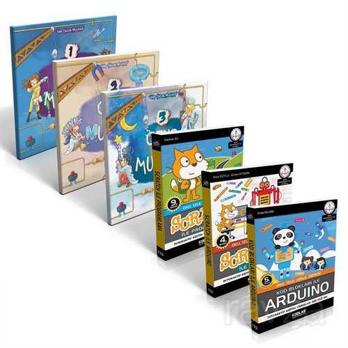 Genç Mucitler Seti 4 (6 Kitap) - Kodlab Yayın