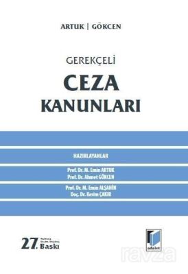 Gerekçeli Ceza Kanunları - 1