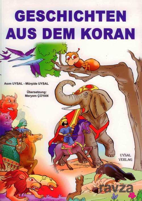 Geschichten Aus Dem Koran (Kur’an’dan Dini Hikayeler) (Büyük Boy) - Uysal Yayınları (İstanbul)