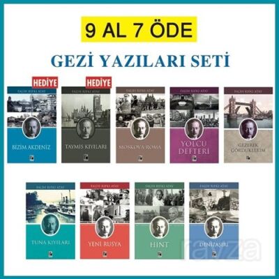 Gezi Yazıları Seti / 9 Al 7 Öde (2 Kitap Hediye) - 1