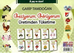 Geziyorum, Görüyorum Üretimden Tüketime (10 Kitap) - Somut Yayınları