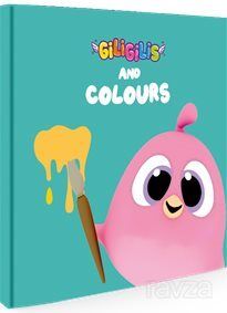 Giligilis And Colours / İngilizce Eğitici Mini Karton Kitap Serisi - 1