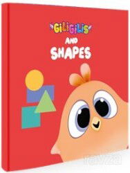 Giligilis and Shapes / İngilizce Eğitici Mini Karton Kitap Serisi - Artenino Yayıncılık