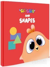 Giligilis and Shapes / İngilizce Eğitici Mini Karton Kitap Serisi - 1