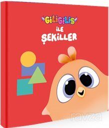 Giligilis ile Şekiller / Eğitici Mini Karton Kitap Serisi - 1