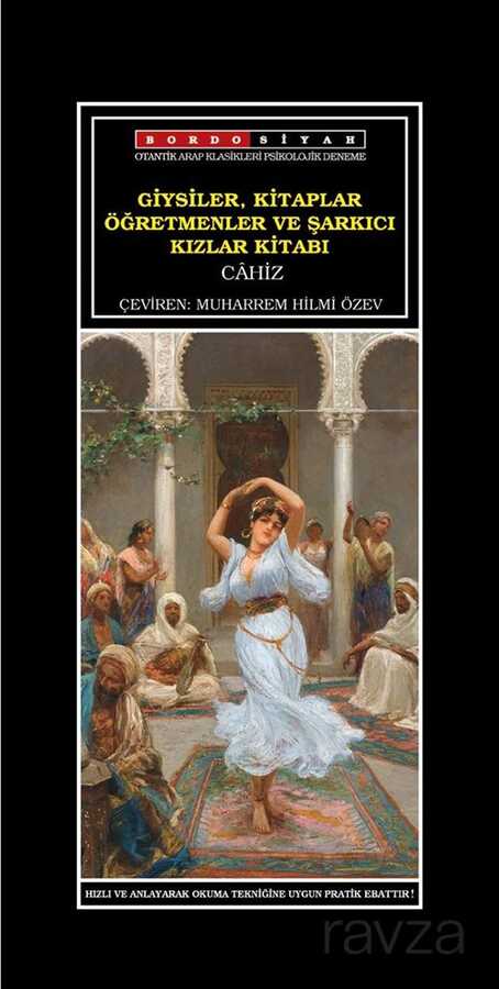 Giysiler, Kitaplar Öğretmenler ve Şarkıcı Kızlar Kitabı - Bordo Siyah