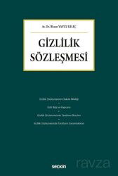 Gizlilik Sözleşmesi - Seçkin Yayıncılık