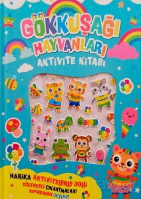 Gökkuşağı Hayvanları Aktivite Kitabı - 1