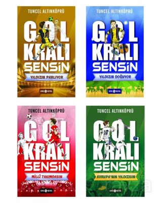 Gol Kralı Sensin Seti (4 Kitap) - 1