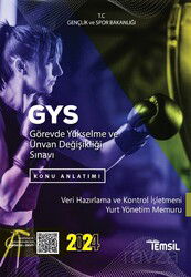 Görevde Yükselme ve Ünvan Değişikliği Sınavı Veri Hazırlama Ve Kontrol İşletmeni Yurt Yönetim Memuru - Temsil Kitap