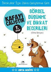 Görsel Düşünme ve Dikkat Becerileri / Kafayı Çalıştır 7. Kitap (Orta Seviye) - Uğurböceği Yayınları