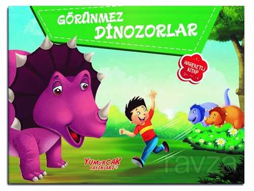 Görünmez Dinozorlar (Hareketli Kitap) - Yumurcak Yayınları