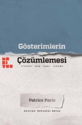 Gösterimlerin Çözümlemesi - 1
