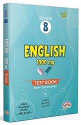 Grade 8 Englısh 1000 Mg Test Book - Editör Yayınları