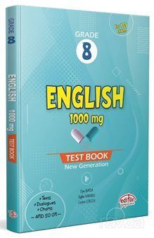 Grade 8 Englısh 1000 Mg Test Book - 1