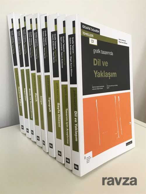 Grafik Tasarım Temelleri Seti (9 Kitap) - Literatür Yayınları