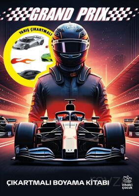 Grand Prix / Çıkartmalı Boyama Kitabı - 1