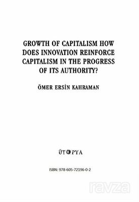 Growth Of Capitalism How Does Innovation Reınforce Capitalism In The Progress Of Its Authority? - 1