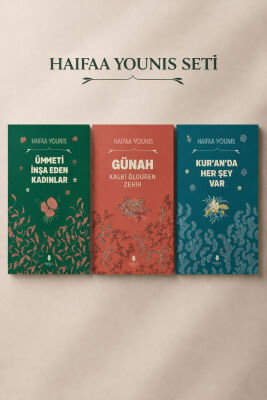 Haifaa Younis Üçlü Set Günah Kalbi Öldüren Zehir Kuranda Hey Sey Var Ümmeti Insa Eden Kadinlar - 1