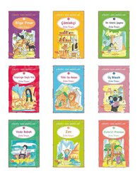 Gündüz Gece Masallari (1. ve 2. Sinif Okuma ve Boyama Seti - 10 Kitap) - Çıra Yayın Grubu - Kampanya
