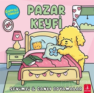 Güneşli Günler Pazar Keyfi / Sevimli - Canlı Boyamalar - 1