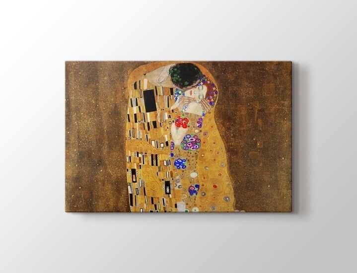 Gustav Klimt The Kiss Tablo |60 X 80 cm| - 1