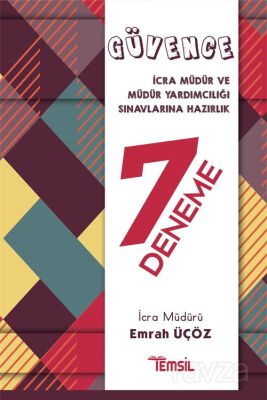 Güvence İcra Müdürlüğü ve Müdür Yardımcılığı Sınavlarına Hazırlık 7 Deneme - 1