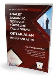 GYS Adalet Bakanlığı Görevde Yükselme Yazılı Sınavı Ortak Alan Konu Anlatımı - Pelikan Tıp Teknik Yayınları