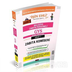 GYS Belediye Zabıta Personeli Konu Anlatımı Grup 1 Zabıta Komiseri - Savaş Yayınları