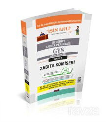 GYS Belediye Zabıta Personeli Soru Bankası Grup 1 Zabıta Komiseri - Savaş Yayınları