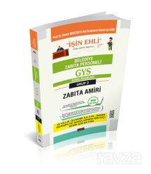 GYS Belediye Zabıta Personeli Soru Bankası Grup 2 Zabıta Amiri - Savaş Yayınları