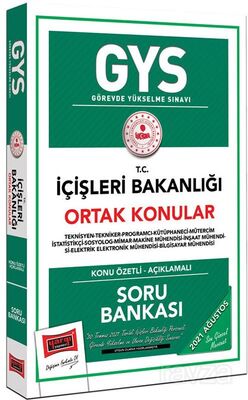 GYS İçişleri Bakanlığı Ortak Konular Konu Özetli Soru Bankası - 1