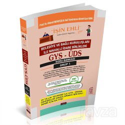 GYS-ÜDS Belediye ve Bağlı Kuruluşları Mahalli İdare Birlikleri Personeli Grup 1 Soru Bankası - Savaş Yayınları