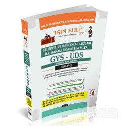GYS-ÜDS Belediye ve Bağlı Kuruluşları Mahalli İdare Birlikleri Personeli Grup 2 Konu Anlatımı - Savaş Yayınları