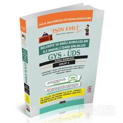 GYS-ÜDS Belediye ve Bağlı Kuruluşları Mahalli İdare Birlikleri Personeli Grup 2 Soru Bankası - Savaş Yayınları