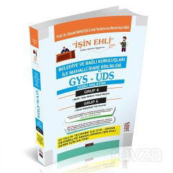 GYS-ÜDS Belediye ve Bağlı Kuruluşları Mahalli İdare Birlikleri Personeli Grup 4-5 Konu Anlatımı - Savaş Yayınları