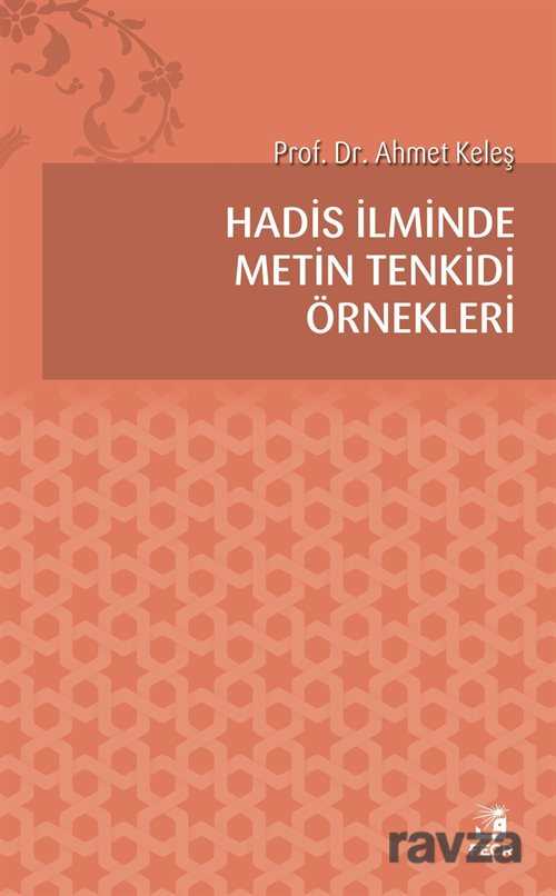 Hadis İlminde Metin Tenkidi Örnekleri - Fecr Yayınevi