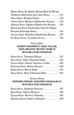 Hadis Usulü El Menhelür Revi Fi Muhtasari Ulumil Hadisin Nebevi - 4