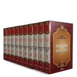 Hak Dini Kur’an Dili (10 Cilt) Orjinal Metin Sadeleşmemiş - Yenda Yayın Dağıtım