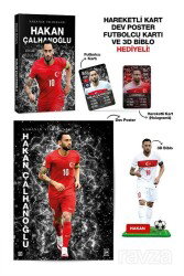 Hakan Çalhanoğlu / Sahanın Yıldızları - 3D Biblo, Hareketli Kart, Dev Poster ve Futbolcu Kartı Hediy - Parodi Yayınları