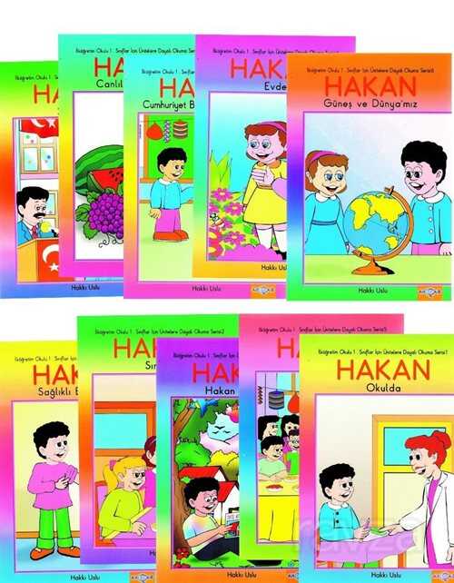 Hakan'ın Okuma Serisi (10 Kitap) - Akçağ Yayınları